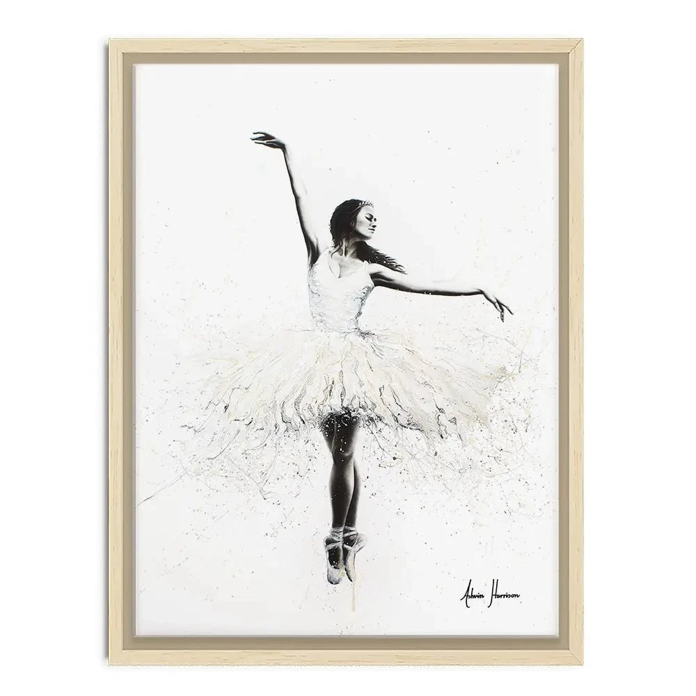 The White Swan Canvas Print