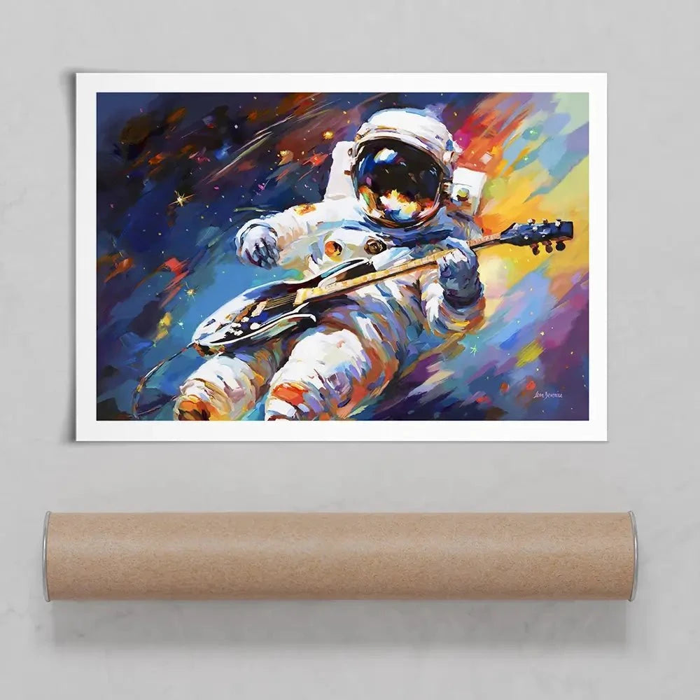 Melodies Beyond Earth Art Print