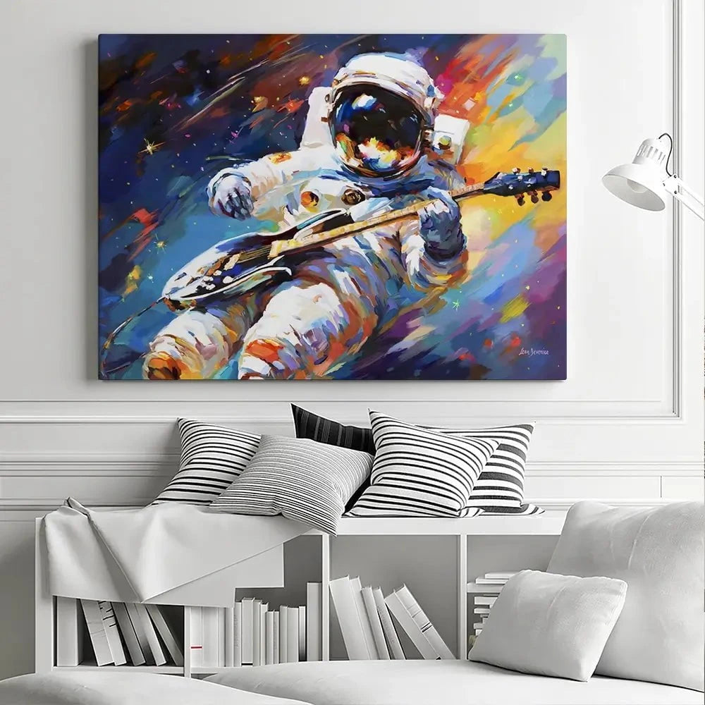 Melodies Beyond Earth Canvas Print
