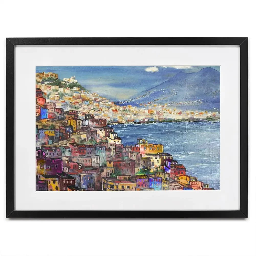 Naples Framed Art Print