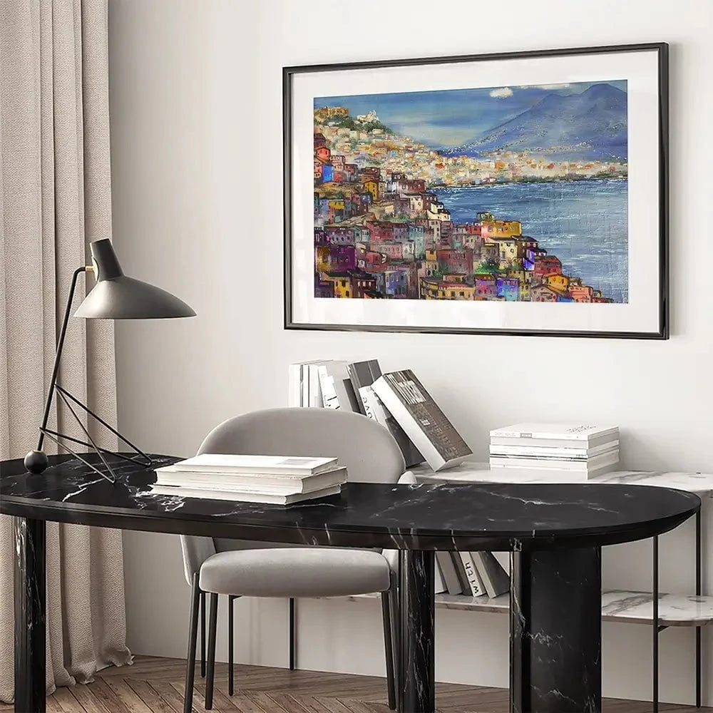 Naples Framed Art Print