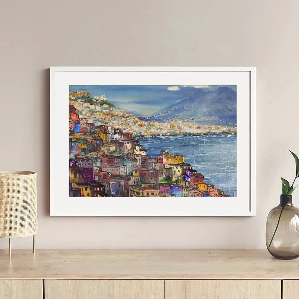 Naples Framed Art Print