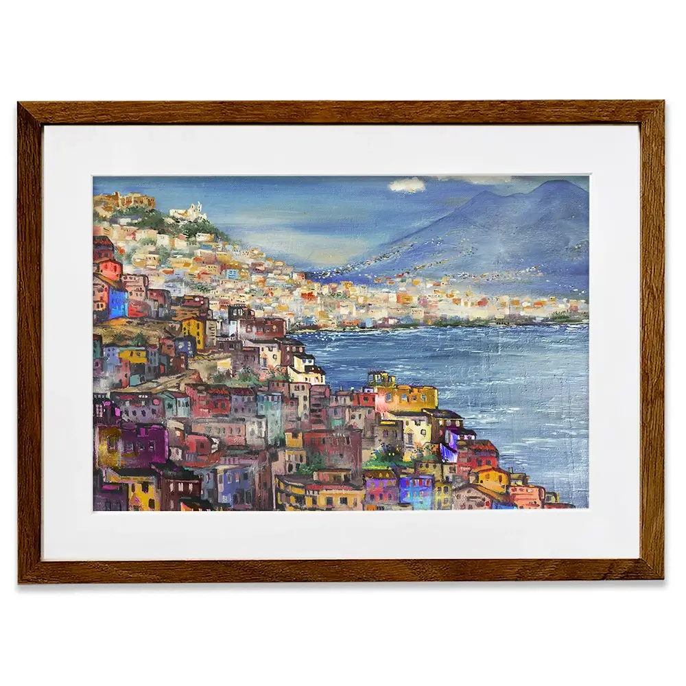 Naples Framed Art Print