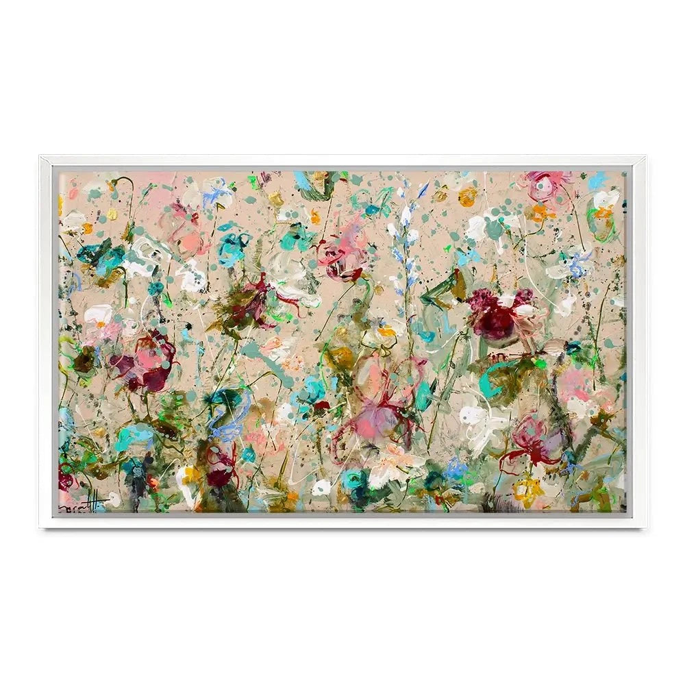 Flower Feeling Canvas Print