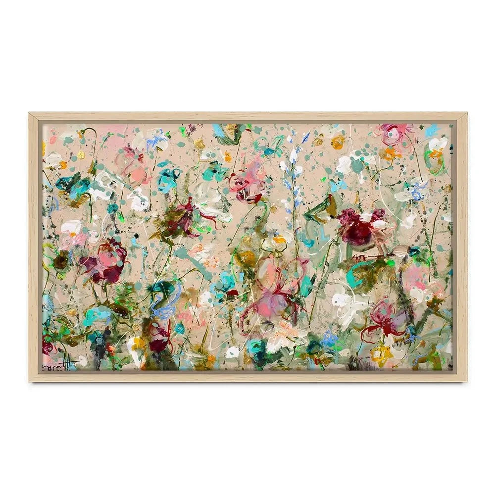 Flower Feeling Canvas Print