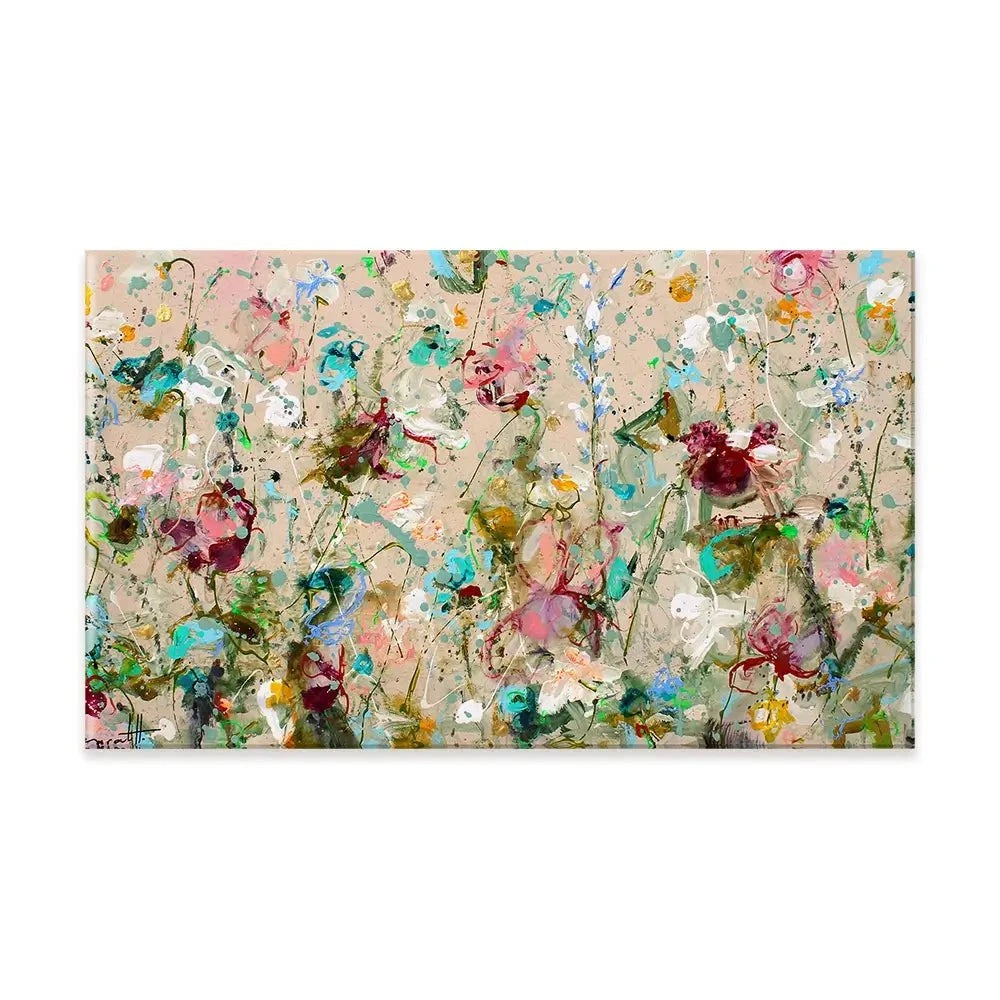 Flower Feeling Canvas Print