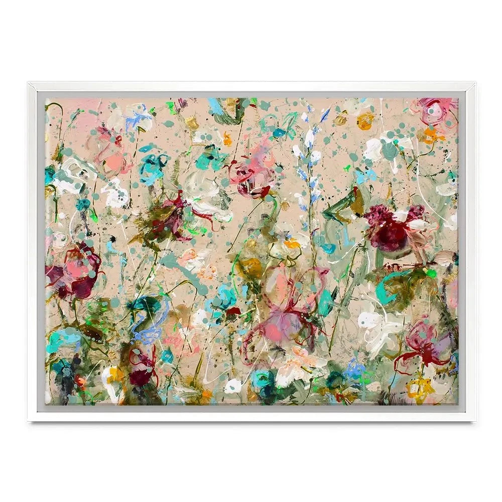 Flower Feeling Canvas Print
