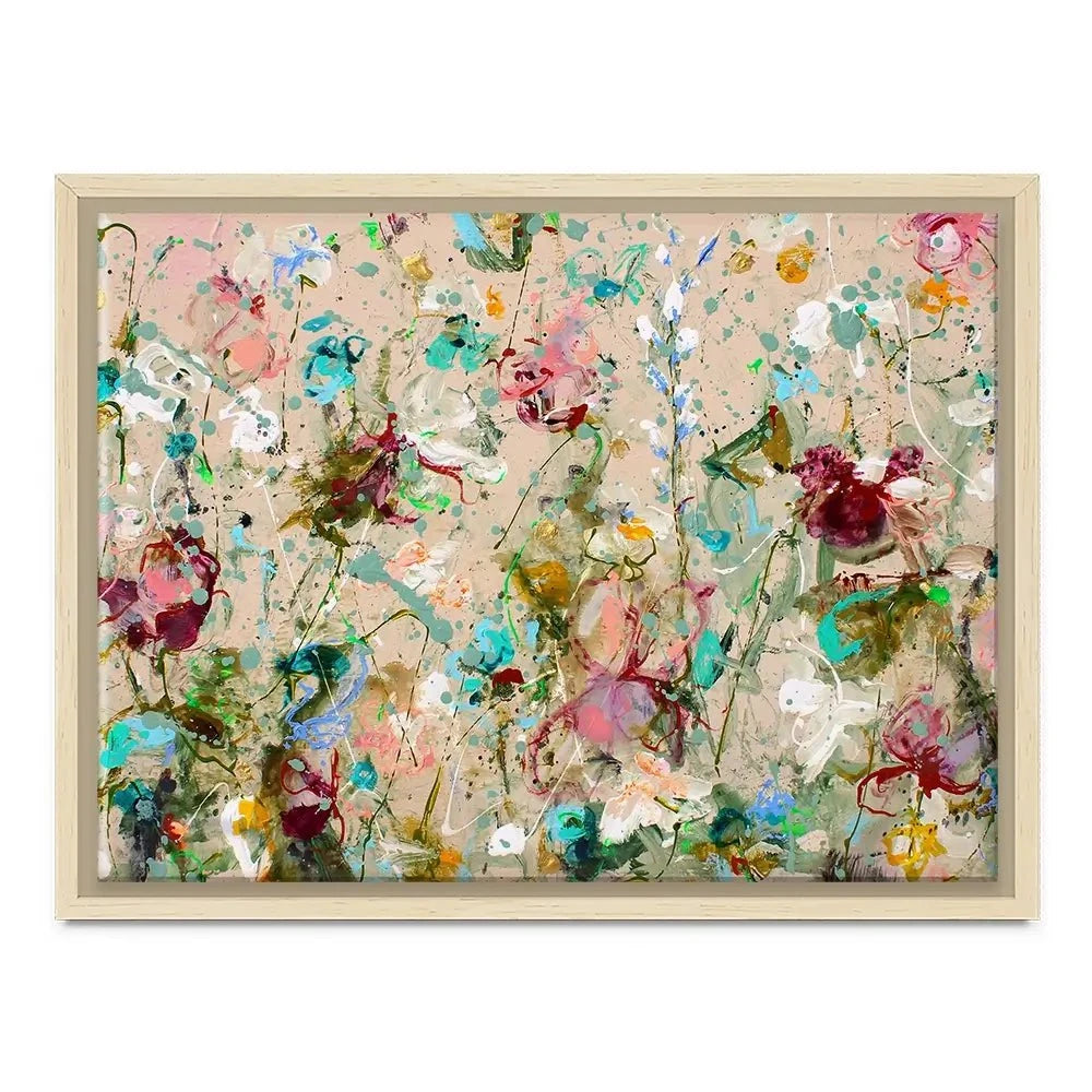 Flower Feeling Canvas Print