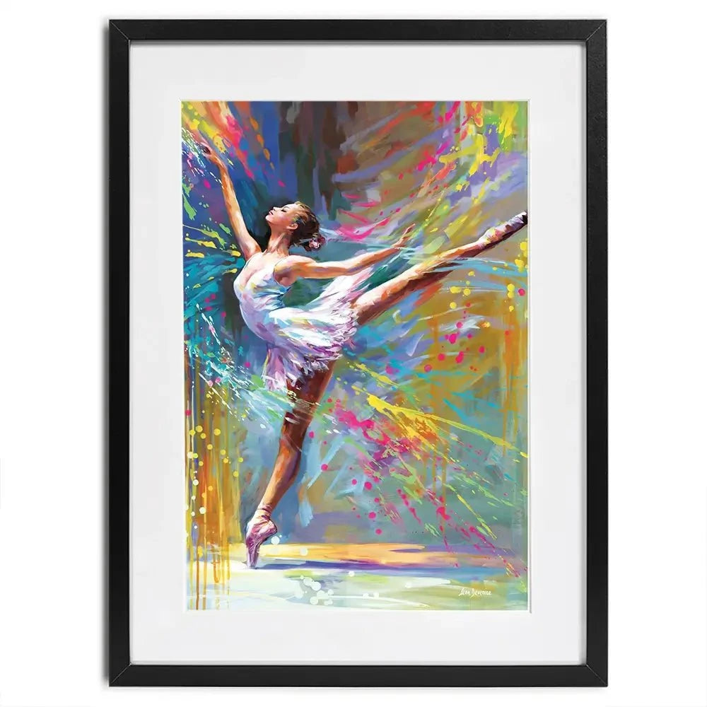 Ballerinas Moment Of Magic Framed Art Print