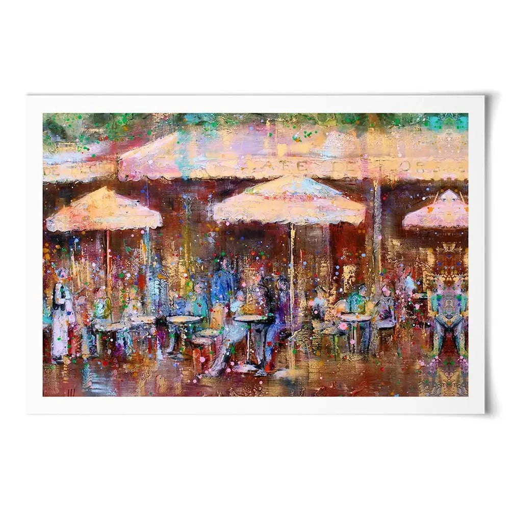 Café De Flore Art Print