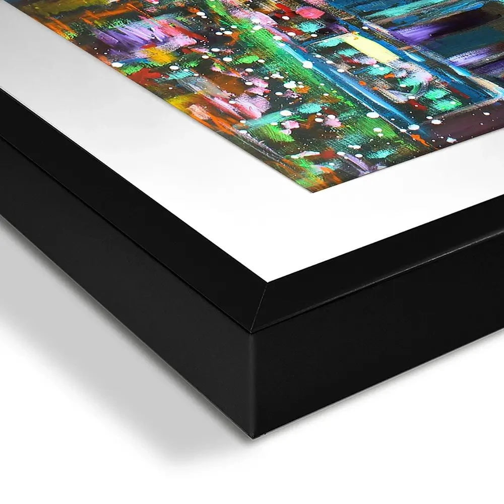 Times Square Delight Framed Art Print