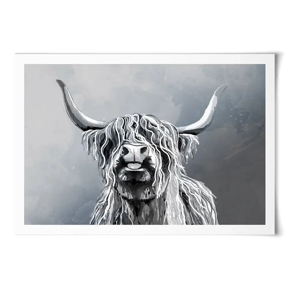 Highland Cattle Art Print
