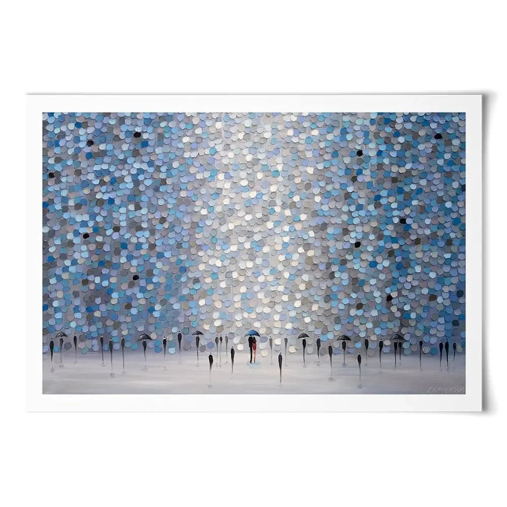 Dancing Rain Art Print