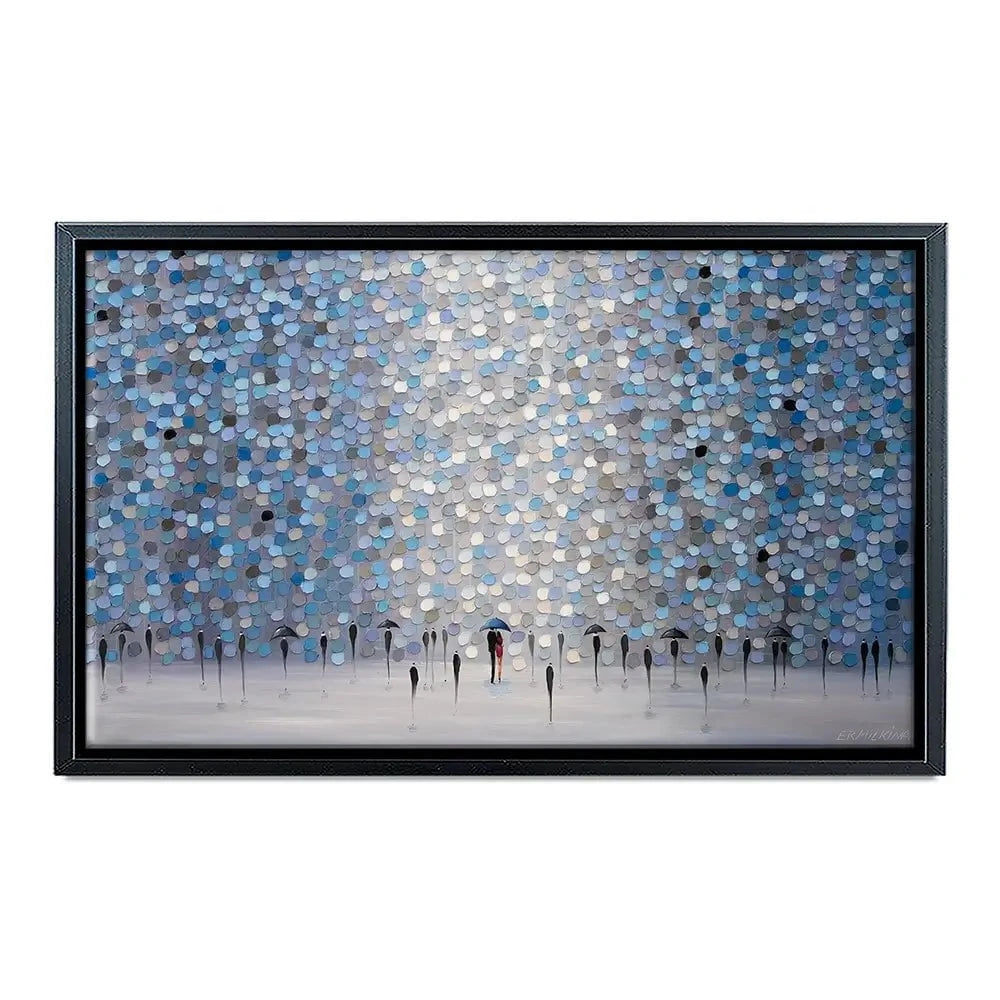 Dancing Rain Canvas Print