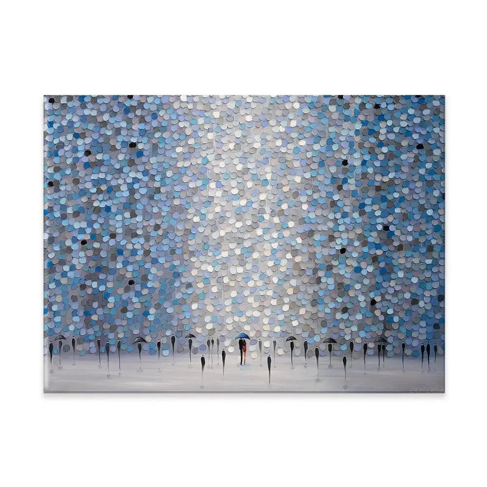 Dancing Rain Canvas Print
