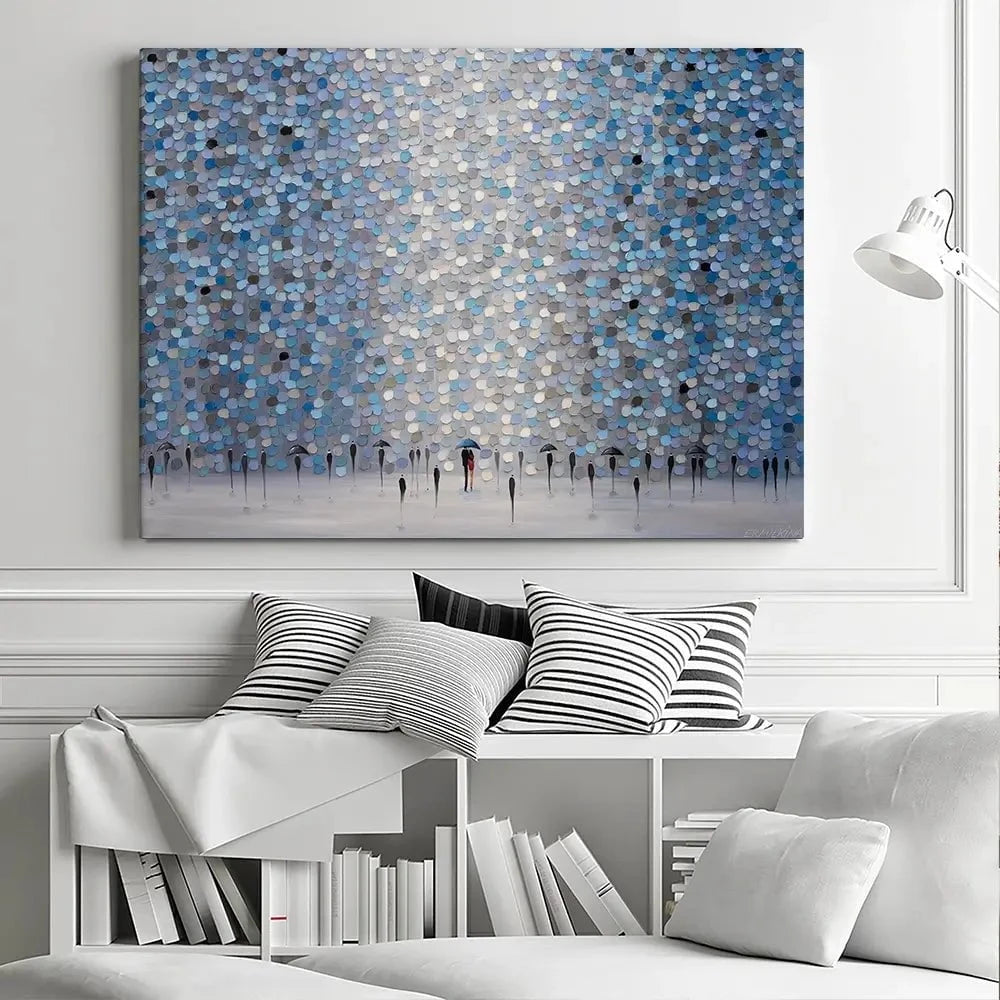 Dancing Rain Canvas Print