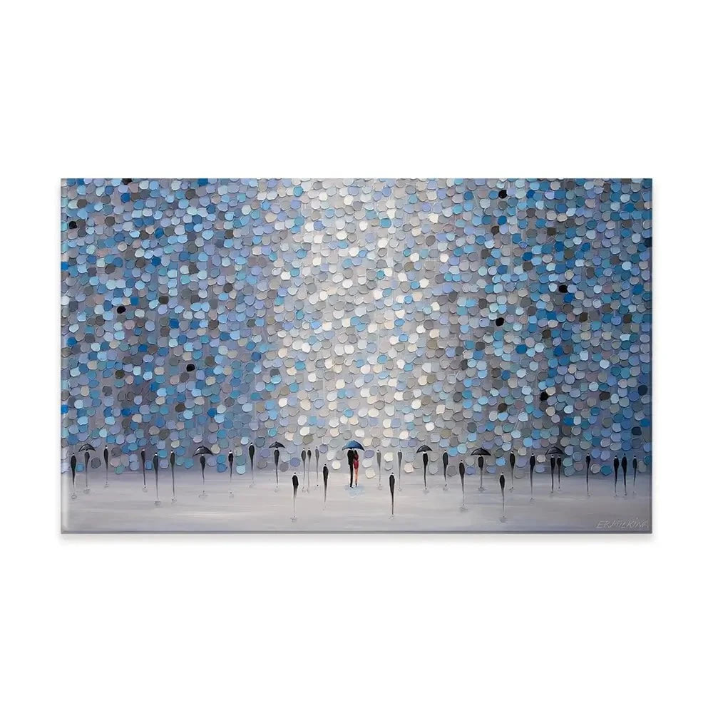 Dancing Rain Canvas Print