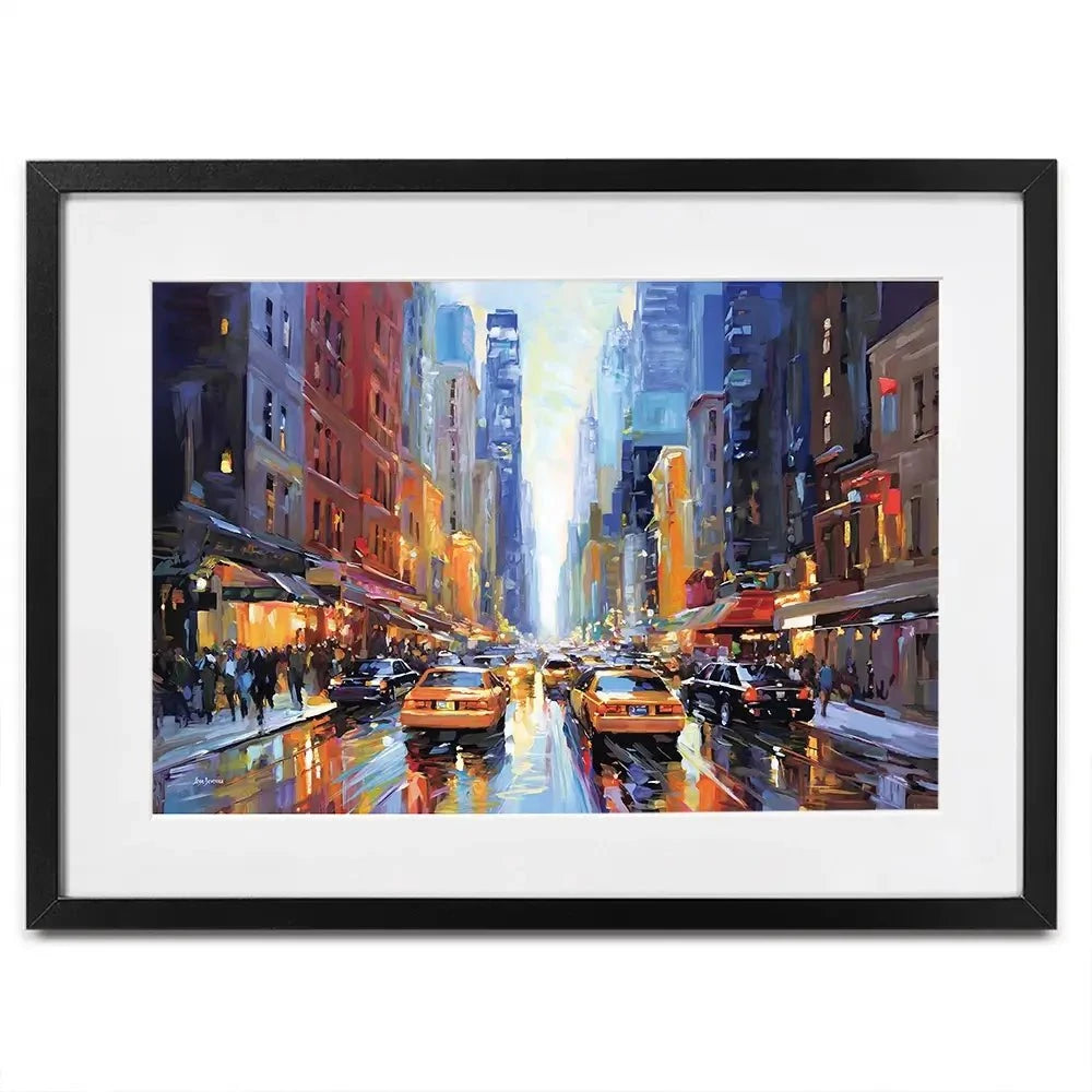 New York City Framed Art Print