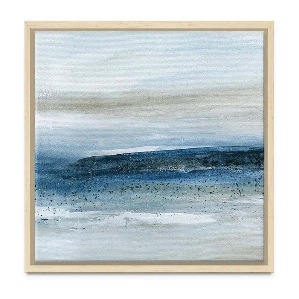 Pebbled Beach Oversized Canvas Print