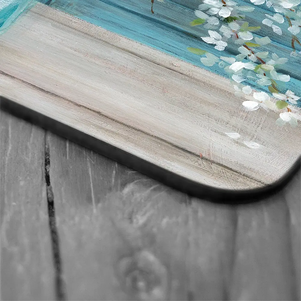 Shuttered Blossoms Coaster Set