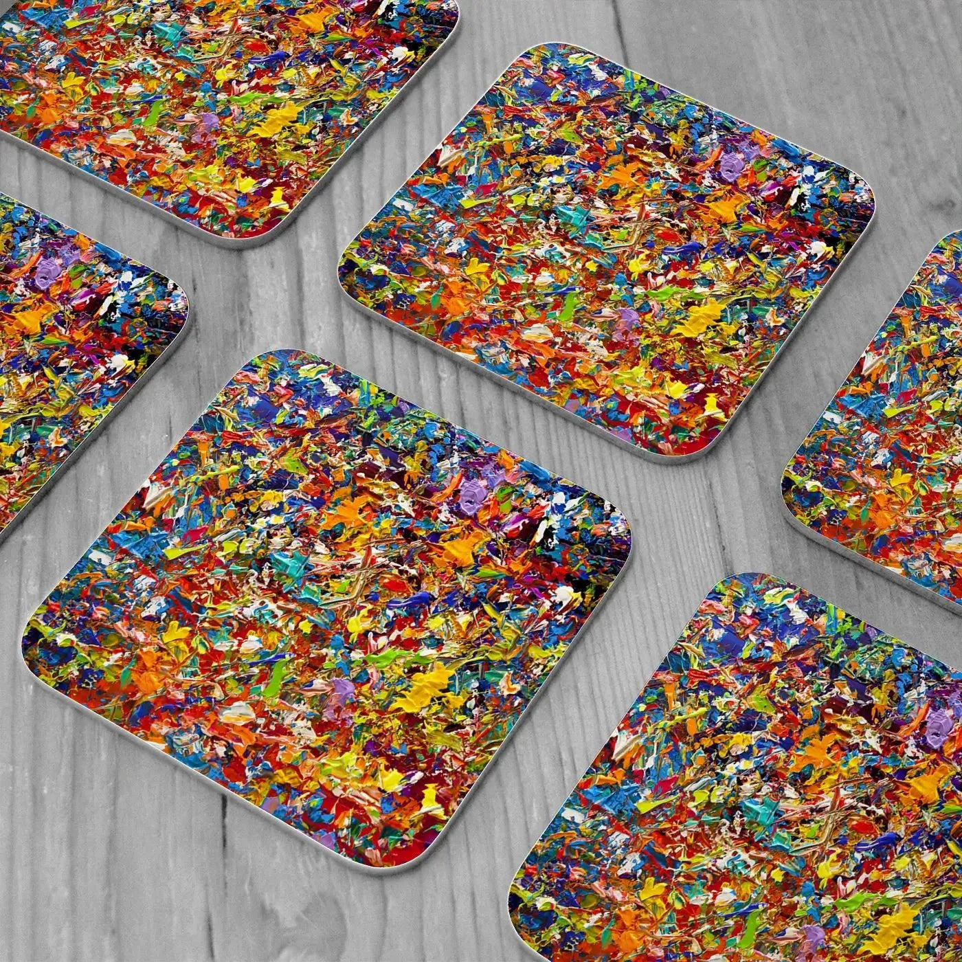 20 Million Things To Do Coaster Set 20 Million Things To Do Coaster Set | 20 Million Things To Do Coasters wall art product Osnat Tzadok