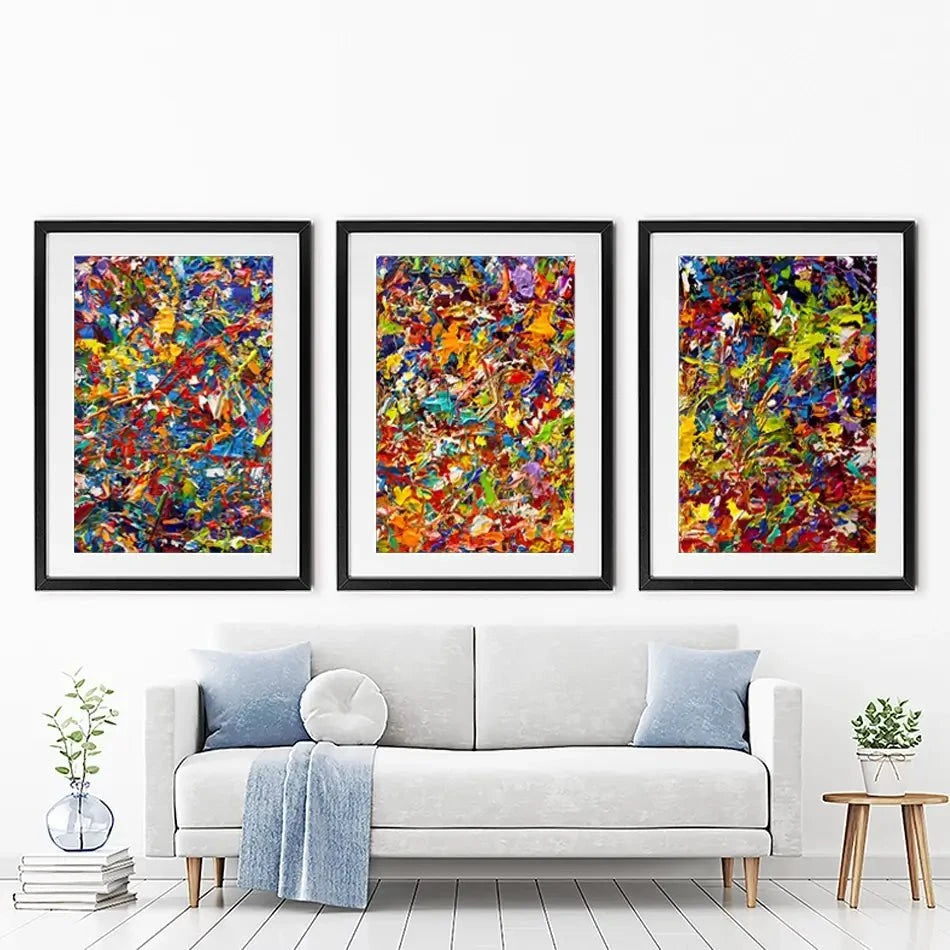 20 Million Things To Do Framed Art Print Trio 20 Million Things To Do Framed Art Print Trio wall art product Osnat Tzadok