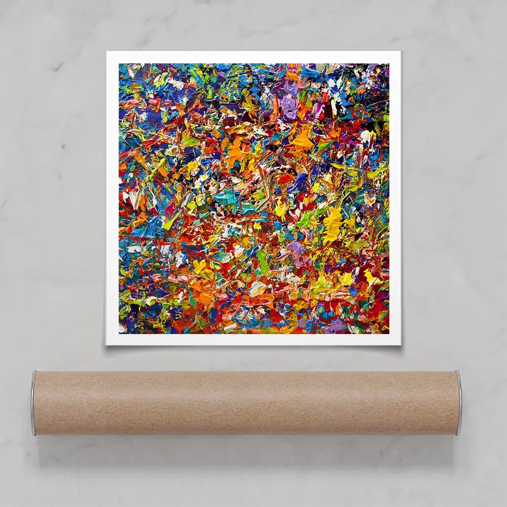 20 Million Things To Do Square Art Print 20 Million Things To Do Square Art Print wall art product Osnat Tzadok