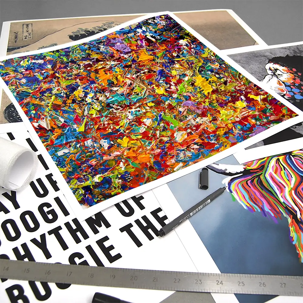 20 Million Things To Do Square Art Print 20 Million Things To Do Square Art Print wall art product Osnat Tzadok