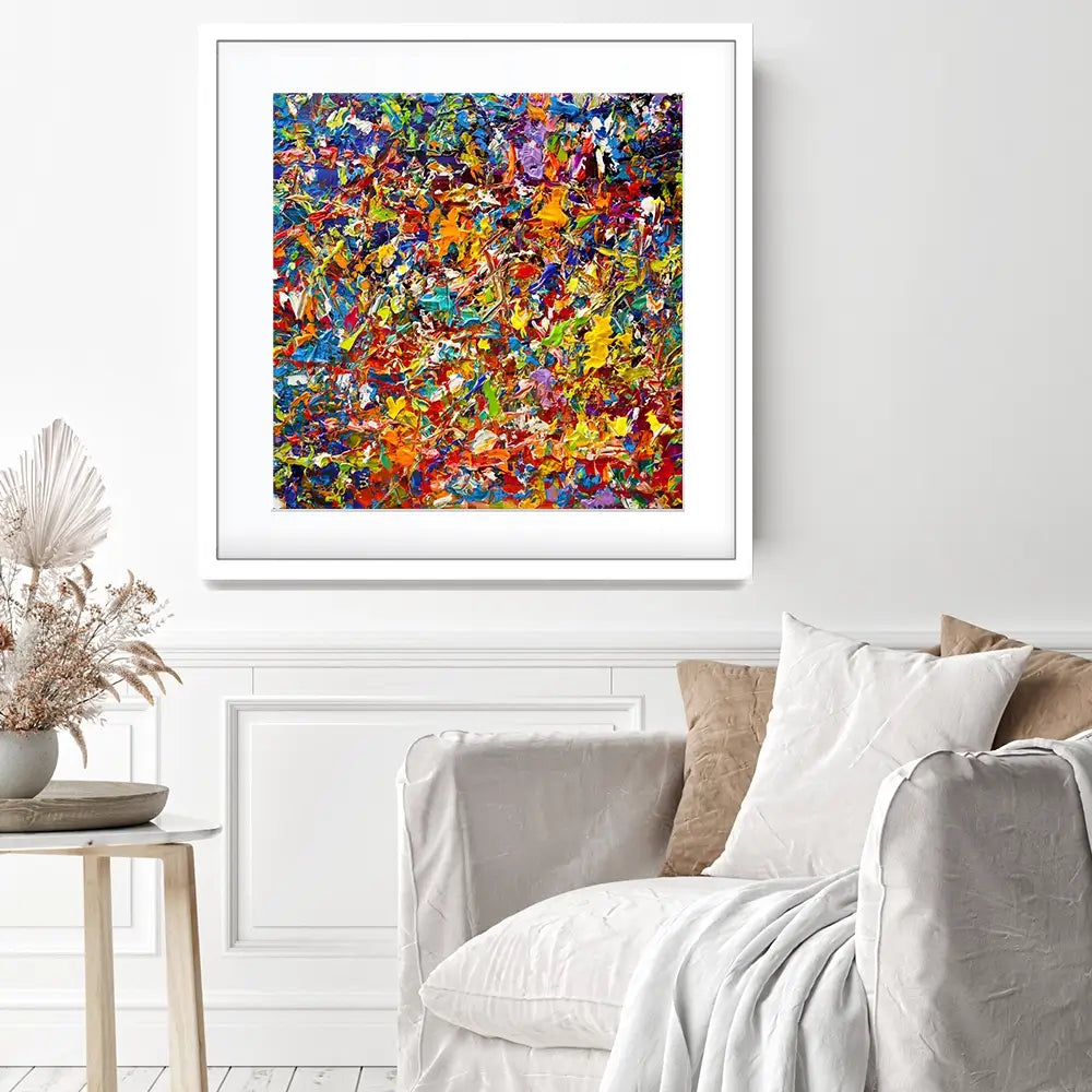 20 Million Things To Do Square Framed Art Print 20 Million Things To Do Square Framed Art Print wall art product Osnat Tzadok
