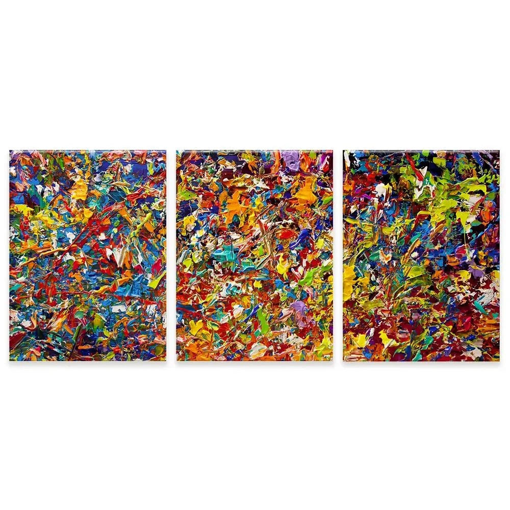 20 Million Things To Do Trio Canvas Print 20 Million Things To Do Trio Canvas Print | Trio Canvas wall art product Osnat Tzadok