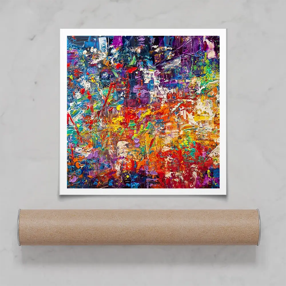 20 More Million Things To Do Square Art Print 20 More Million Things To Do Square Art Print wall art product Osnat Tzadok