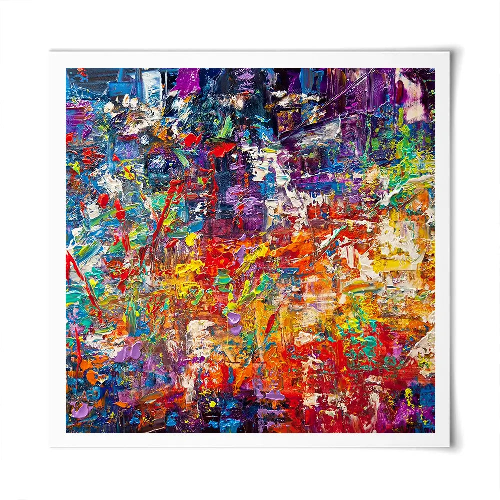 20 More Million Things To Do Square Art Print 20 More Million Things To Do Square Art Print wall art product Osnat Tzadok