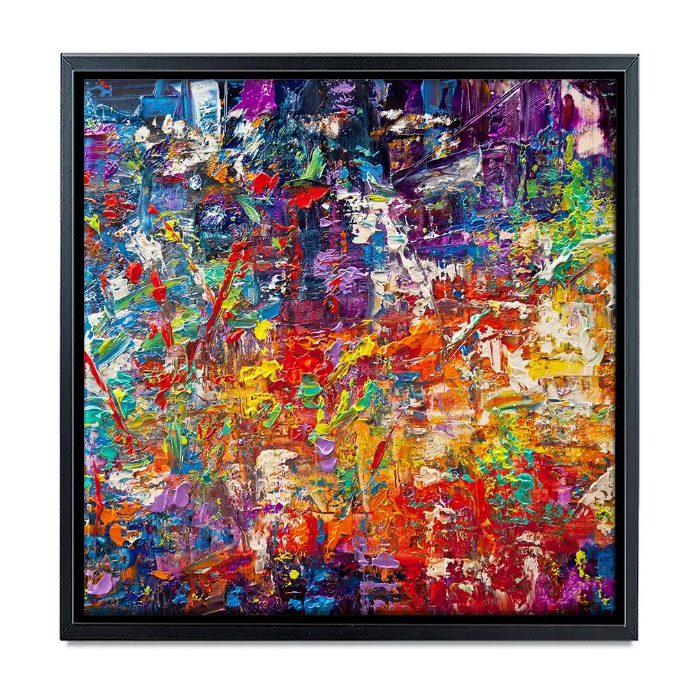20 More Million Things To Do Square Canvas Print 20 More Million Things To Do Square Canvas Print wall art product Osnat Tzadok