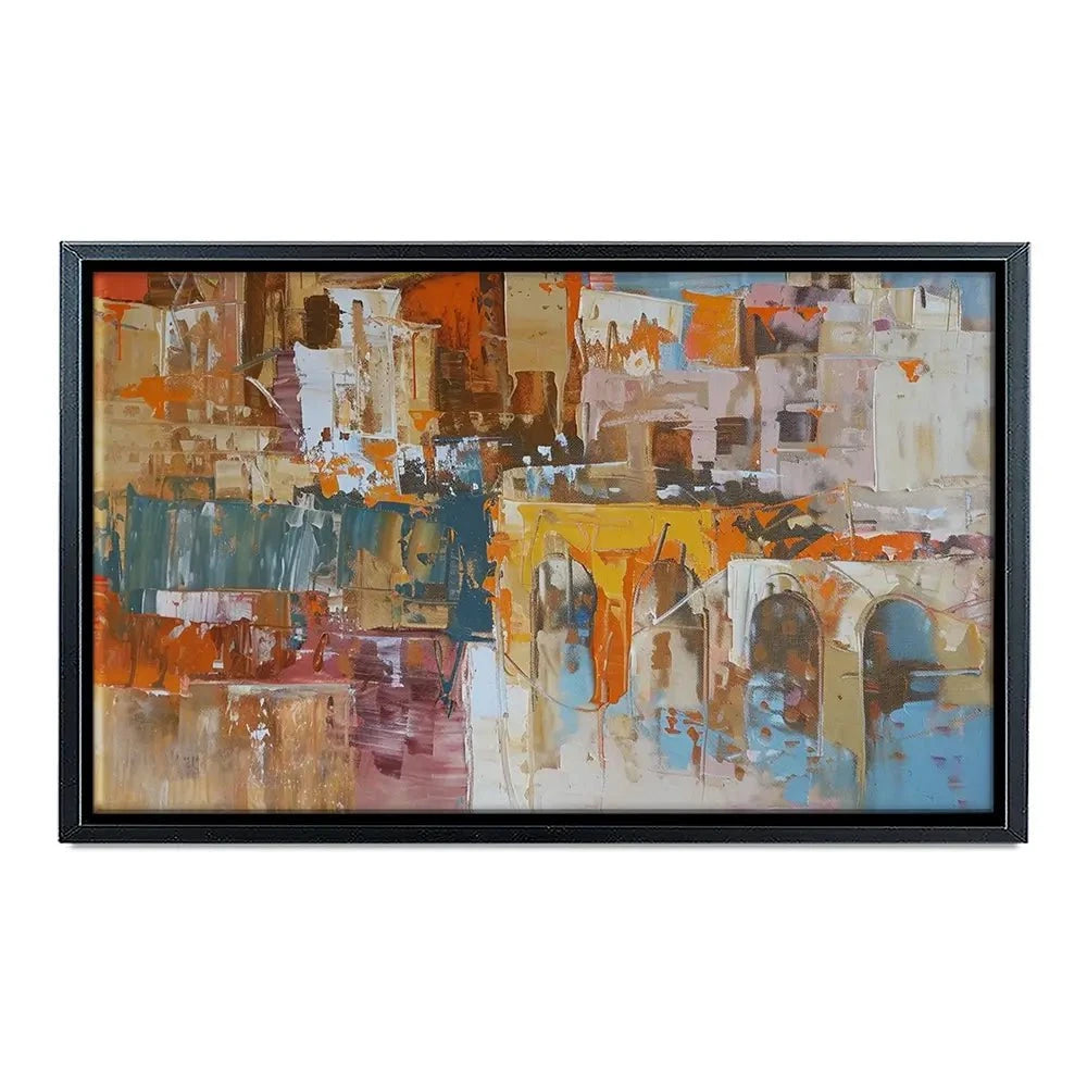 Cityscape View Canvas Print