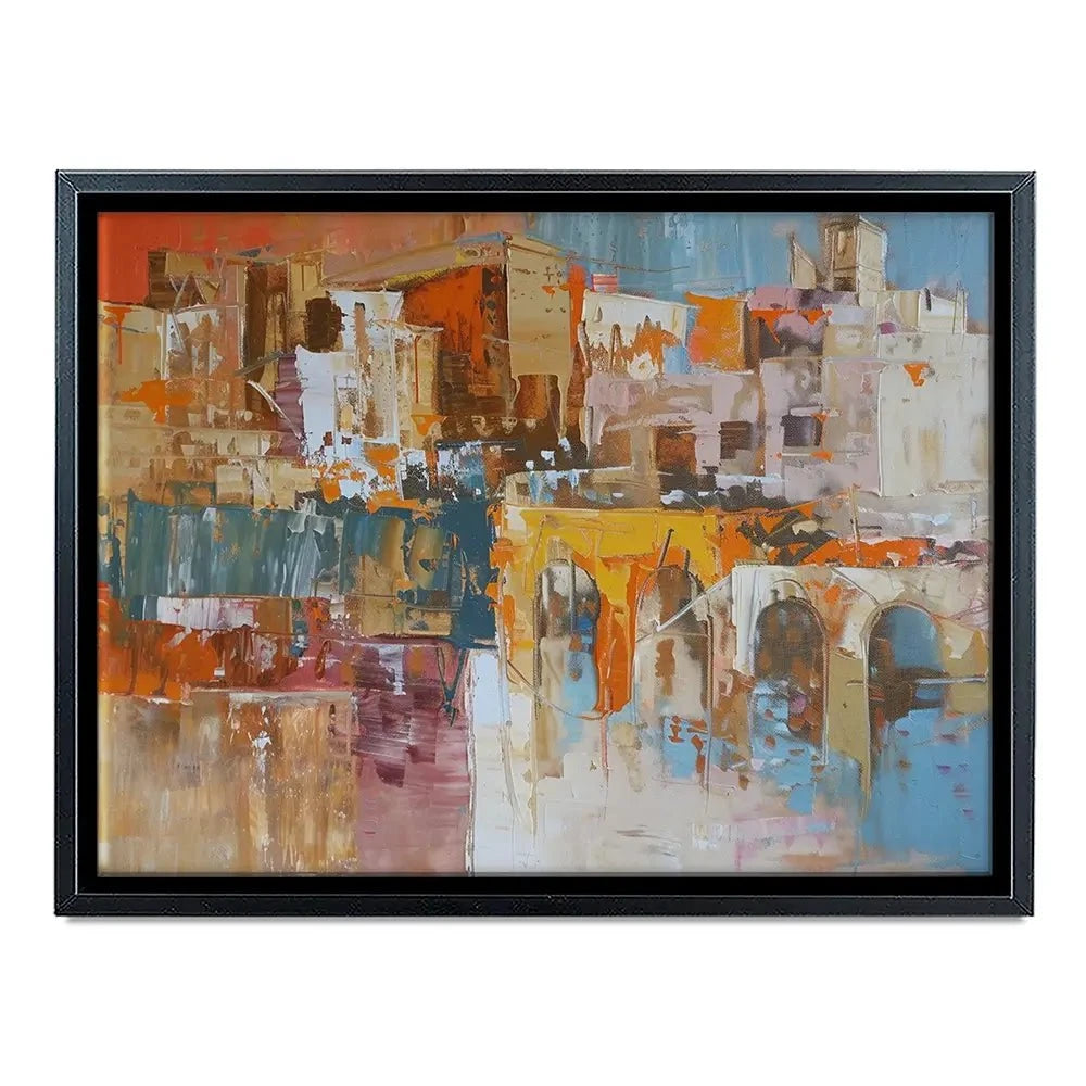 Cityscape View Canvas Print