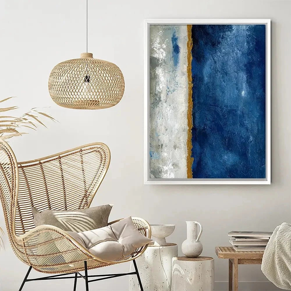 The Line Inbetween Canvas Print