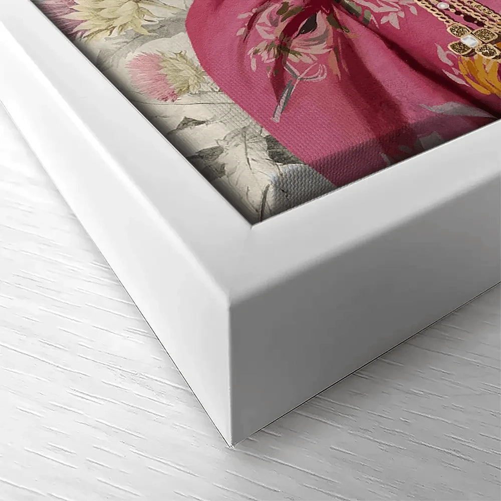 Upmarket Giraffe Canvas Print