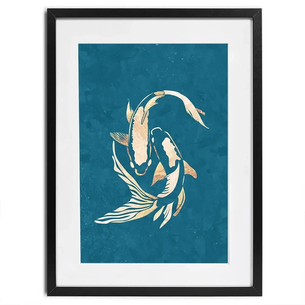 Cool Koi Framed Art Print