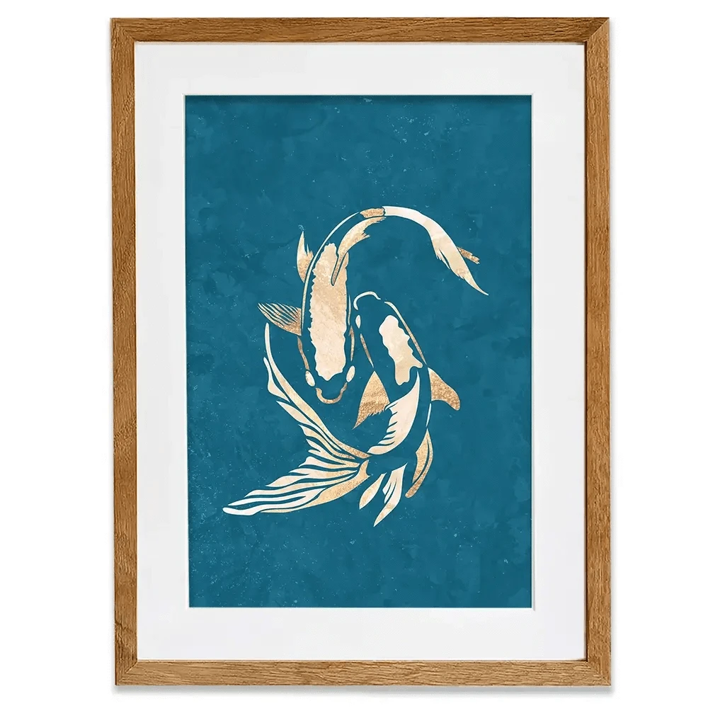 Cool Koi Framed Art Print