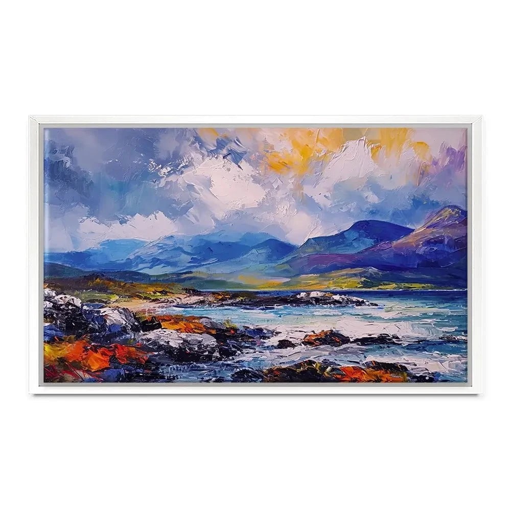 Mull Mountains Canvas Print