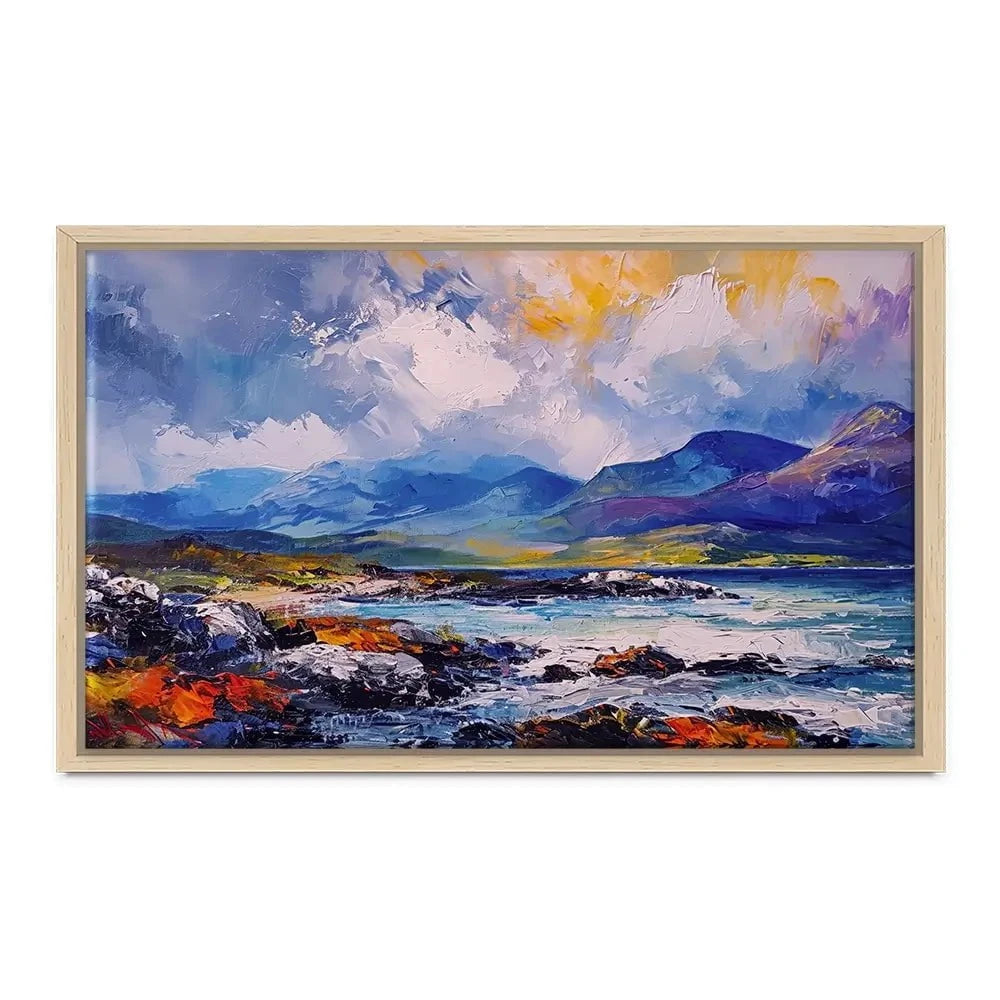 Mull Mountains Canvas Print