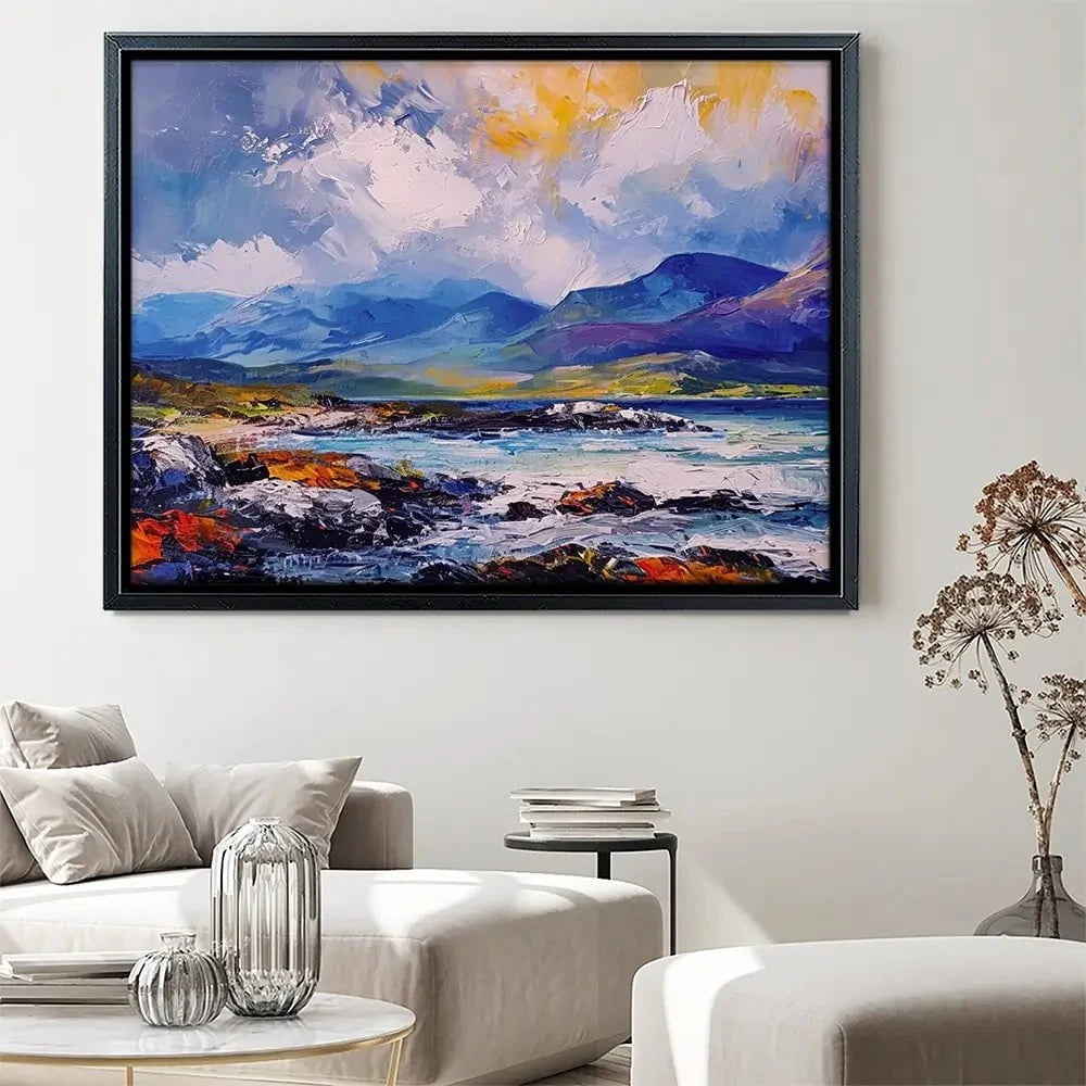 Mull Mountains Canvas Print