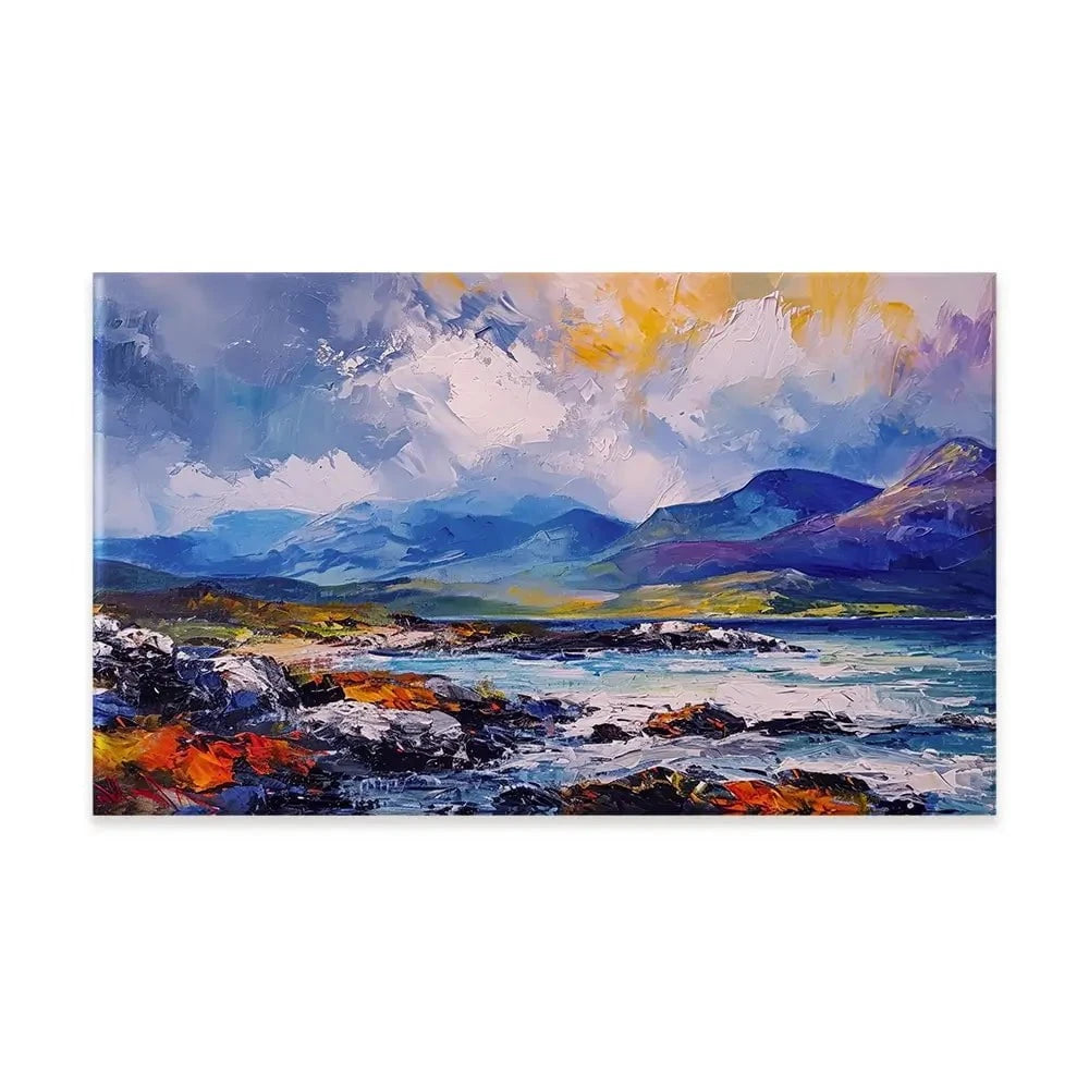 Mull Mountains Canvas Print