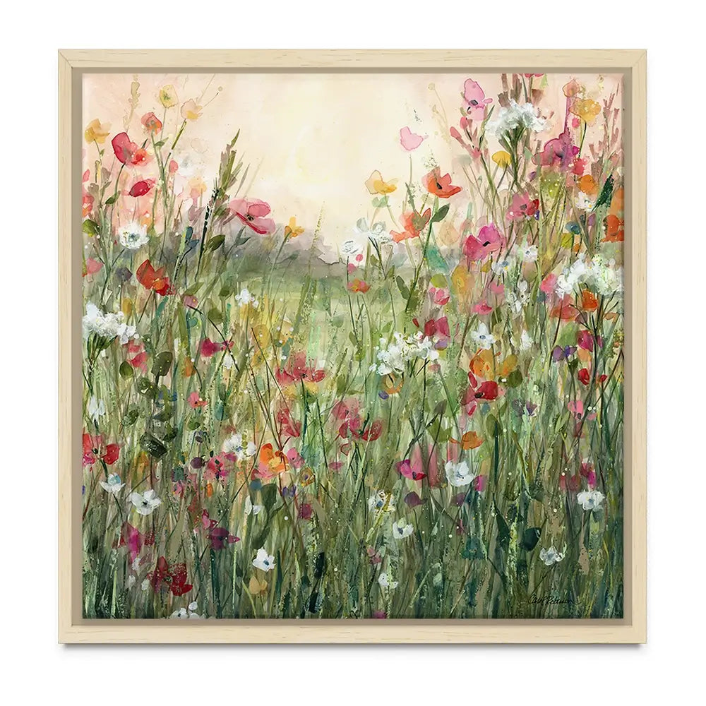 Spring In Full Bloom Oversized Square Canvas Print
