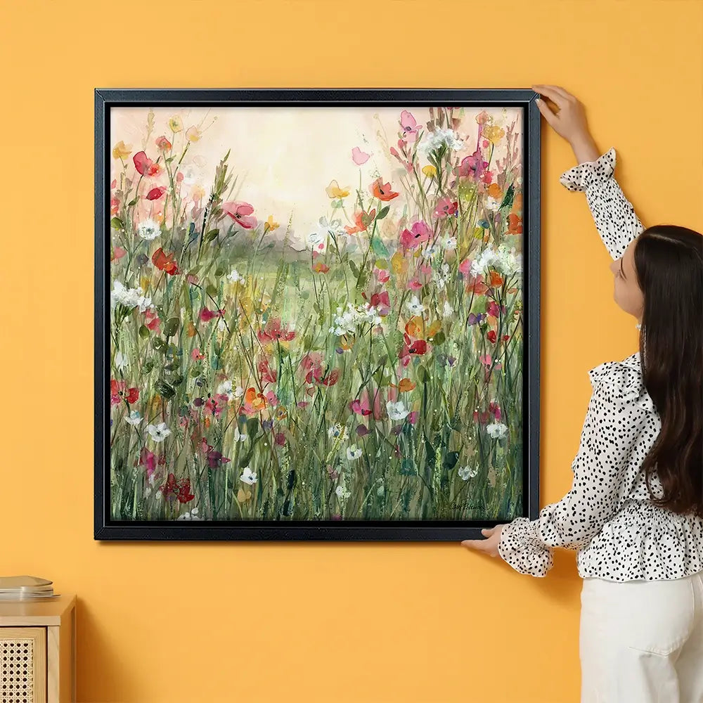 Spring In Full Bloom Oversized Square Canvas Print