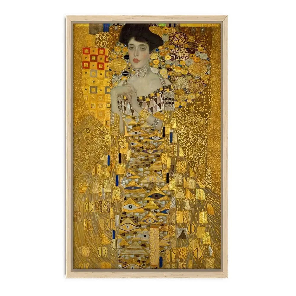 Portrait Of Adele Canvas Print