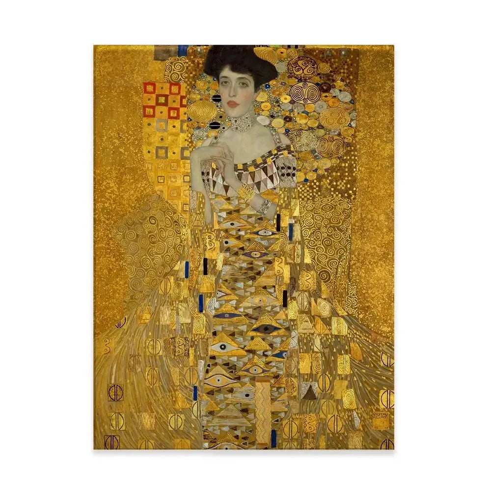 Portrait Of Adele Canvas Print