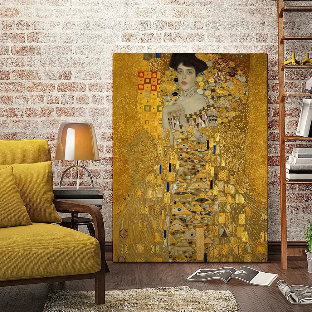Portrait Of Adele Canvas Print