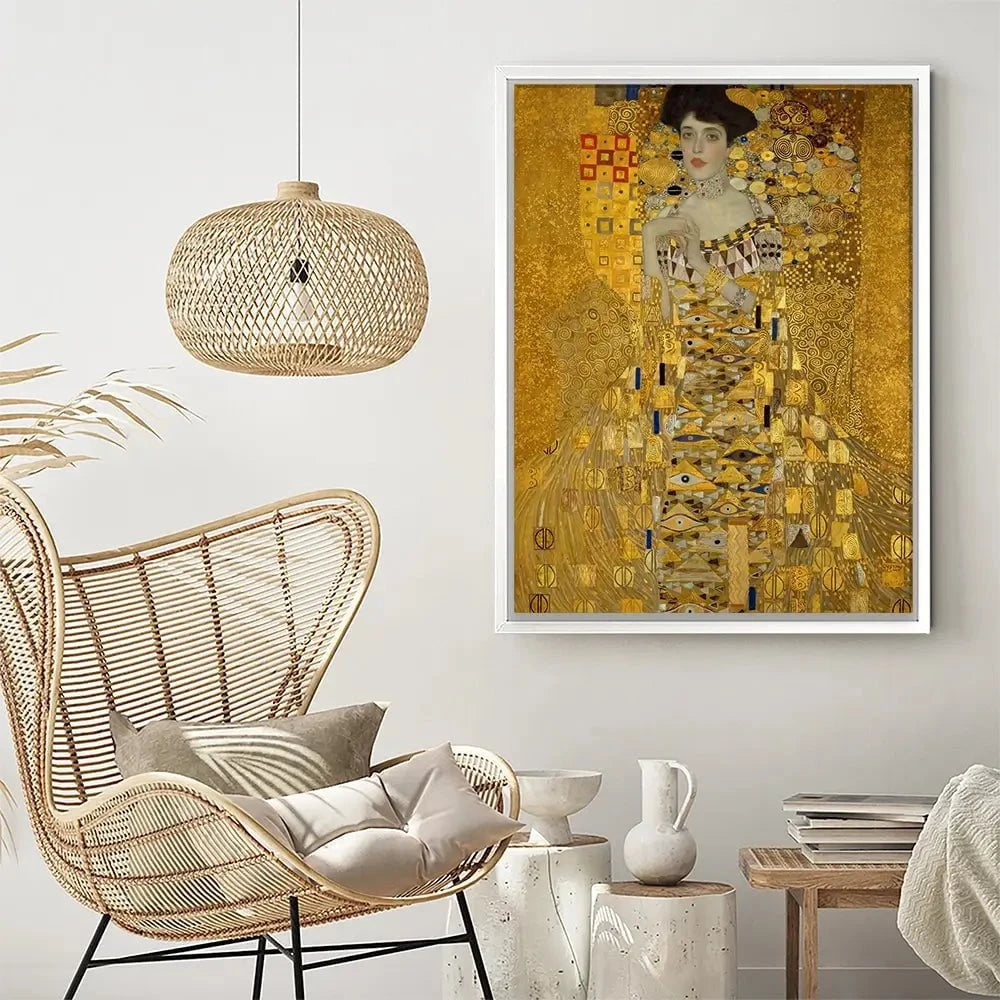 Portrait Of Adele Canvas Print