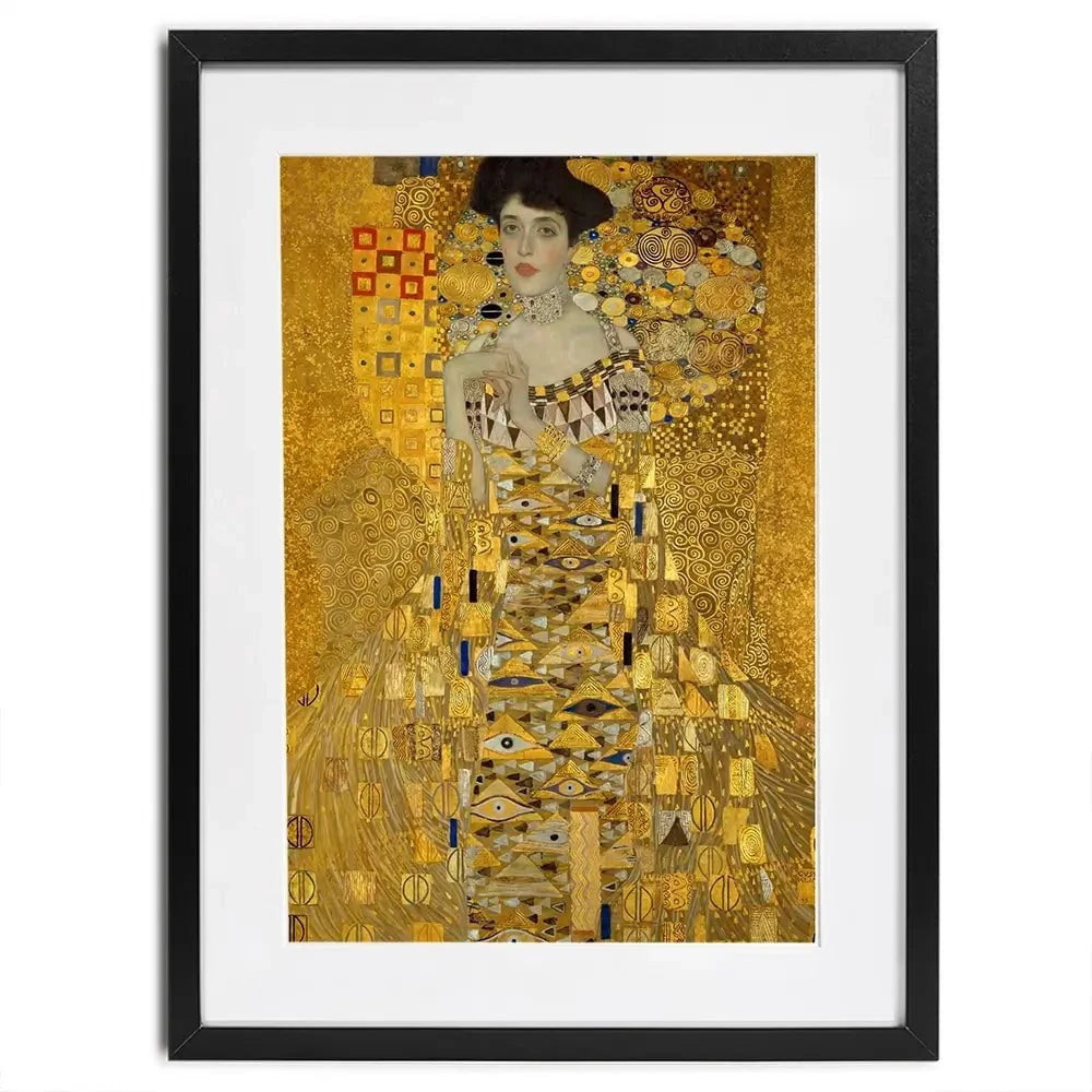 Portrait Of Adele Framed Art Print